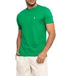 Camiseta Ralph Lauren Masculina Custom Fit - Verde Maçã